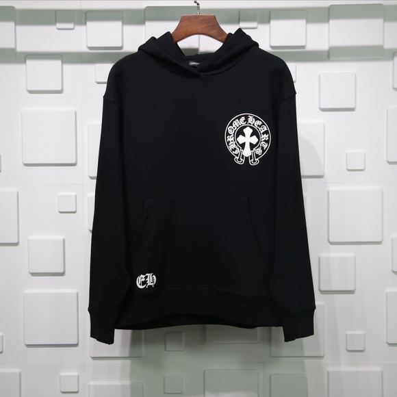 Chrome Hearts Sweaters - Chrome hearts hoodie chrome hoodie white/ black